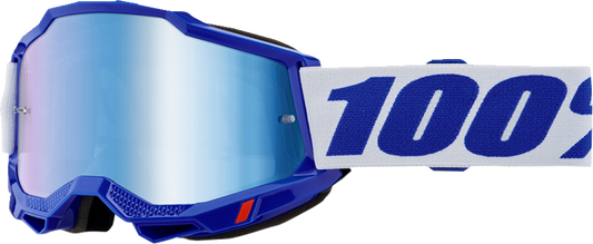 100% Accuri 2 Goggle - Blue - Blue Mirror 50014-00039