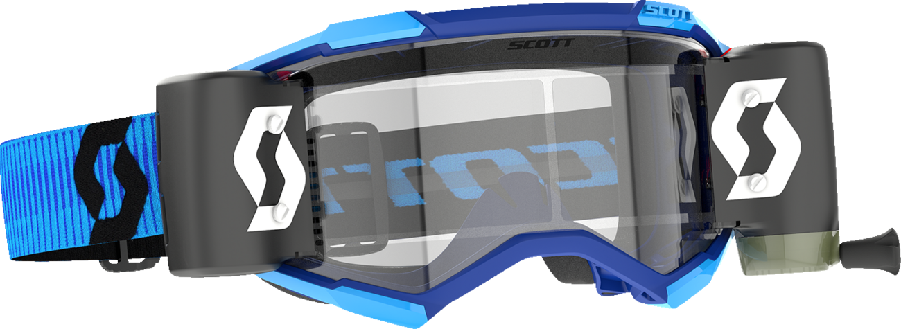 SCOTT Fury WFS Goggle - Blue/Black - Clear 278596-1034113