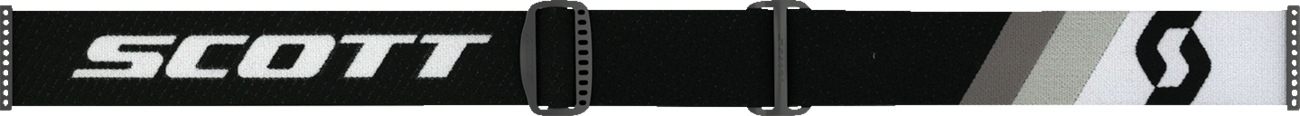 SCOTT Fury LS Goggle - Premium Black/White - Light Sensitive - Gray Works Lens 272827-7702327