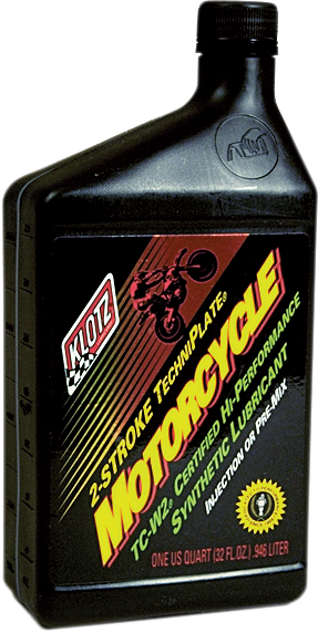 KLOTZ OIL TechniPlate® Synthetic TCW-2 2-Stroke Oil - 1 U.S. quart KL-300