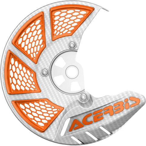 X Brake Vented White/Orange