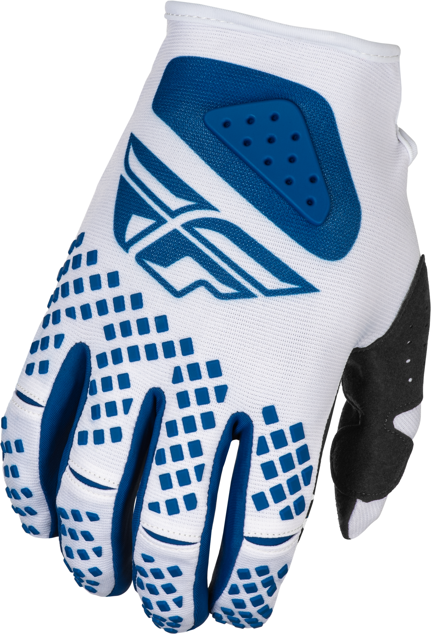 Kinetic Center Gloves White/Navy Md