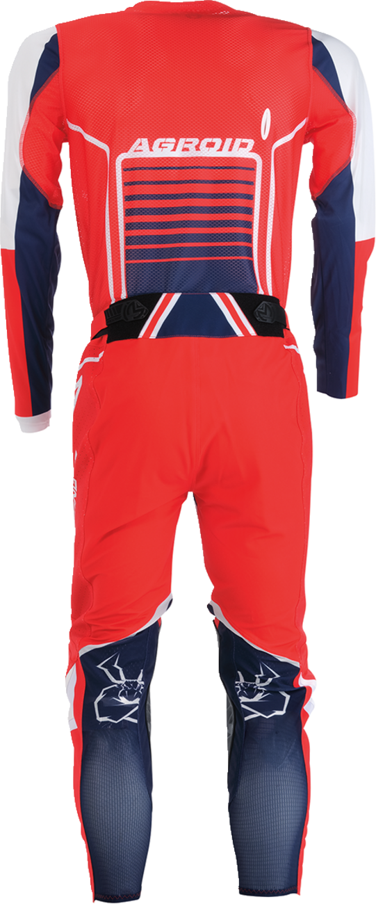 MOOSE RACING Agroid Jersey - Red/White/Blue - Medium 2910-7501