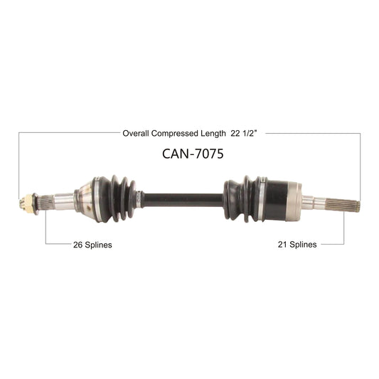 Hd 2.0 Axle Front Right