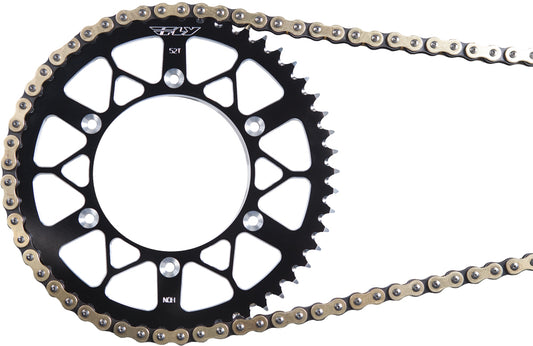 520 120 Racing X Ring Chain Gold