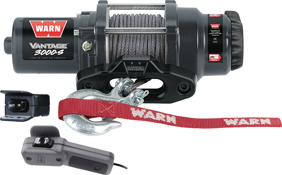 Vantage 3000 S Winch W/Synthetic Rope