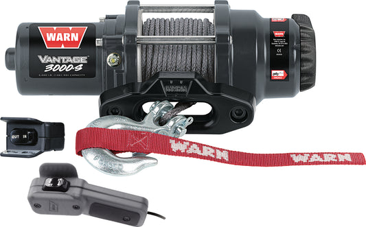 Vantage 3000 S Winch W/Synthetic Rope
