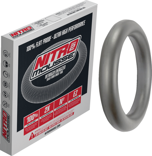 NITROMOUSSE Mousse Tube - Platinum - Standard - 110/100-18 NM18-285