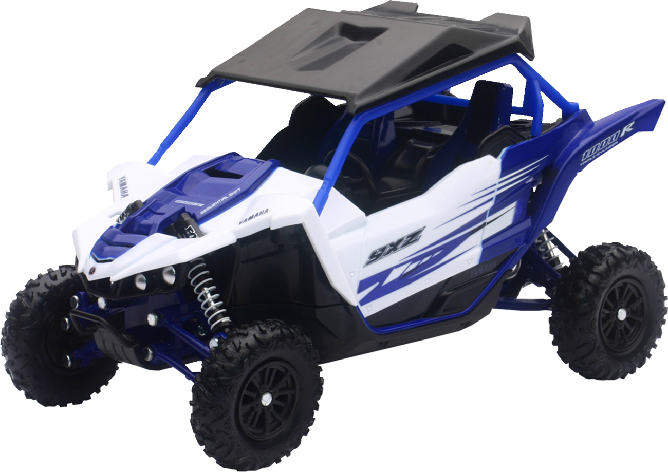 NEW RAY TOYS Yamaha YXZ1000R - 1:18 Scale - Blue/White/Black 57813A