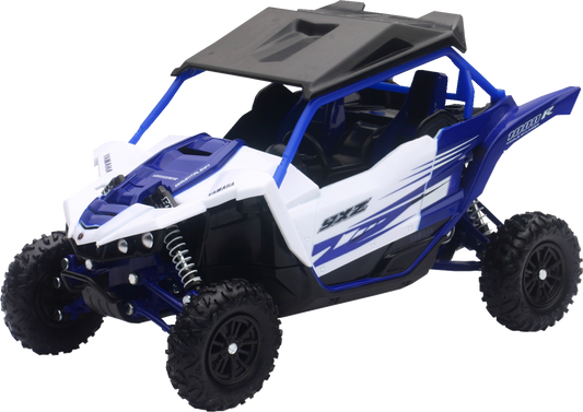 NEW RAY TOYS Yamaha YXZ1000R - 1:18 Scale - Blue/White/Black 57813A