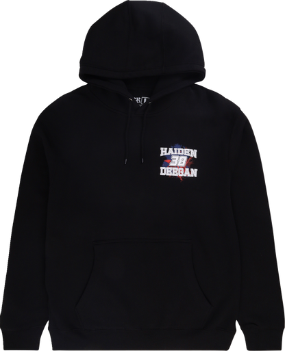 Deegan Apparel 38 Hoodie - Black - Small DMTFP3004BLKS