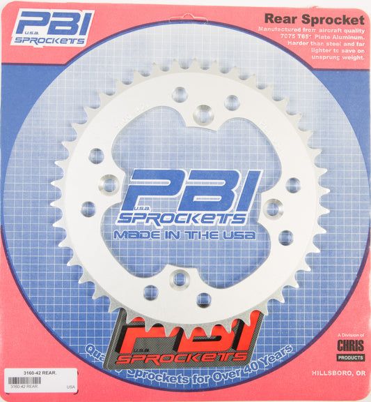 Rear Sprocket Aluminum 42t 520 Hon