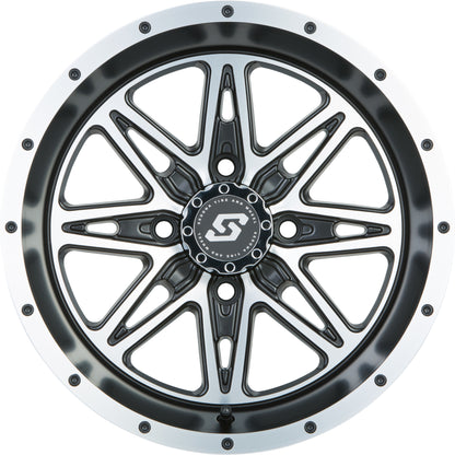 Badlands Mac 15x7 4x137 5+2 12mm Tapered Lug