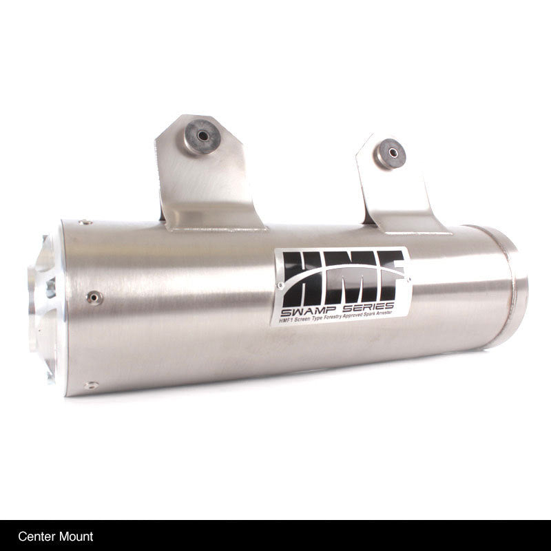 Titan Series Exhaust Slip On Stainless Steel Center Mount