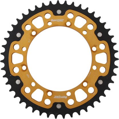 Rear Stealth Sprocket Alu/Stl 47t 520 Gld Kaw