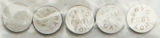 Valve Shims 9.48x1.95mm 5/Pk