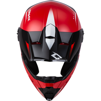 Mx 46 Compound Helmet Red/Black/White Ys