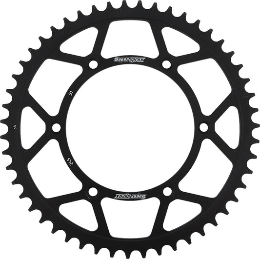 Rear Sprocket Steel 51t 520 Blk Yam