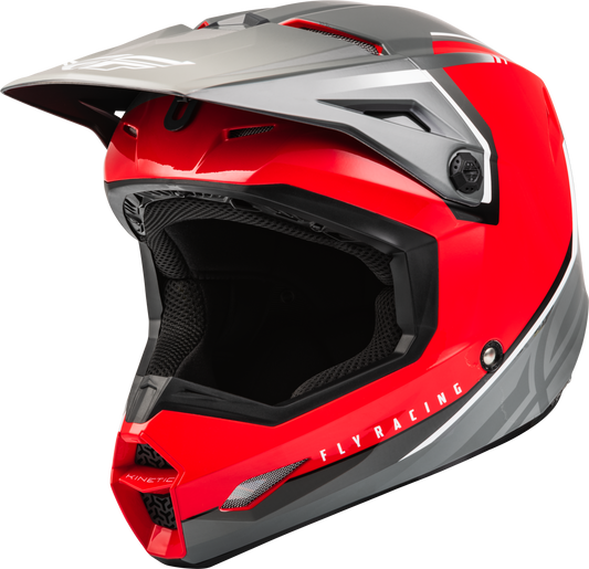 Kinetic Vision Helmet Red/Grey Xs