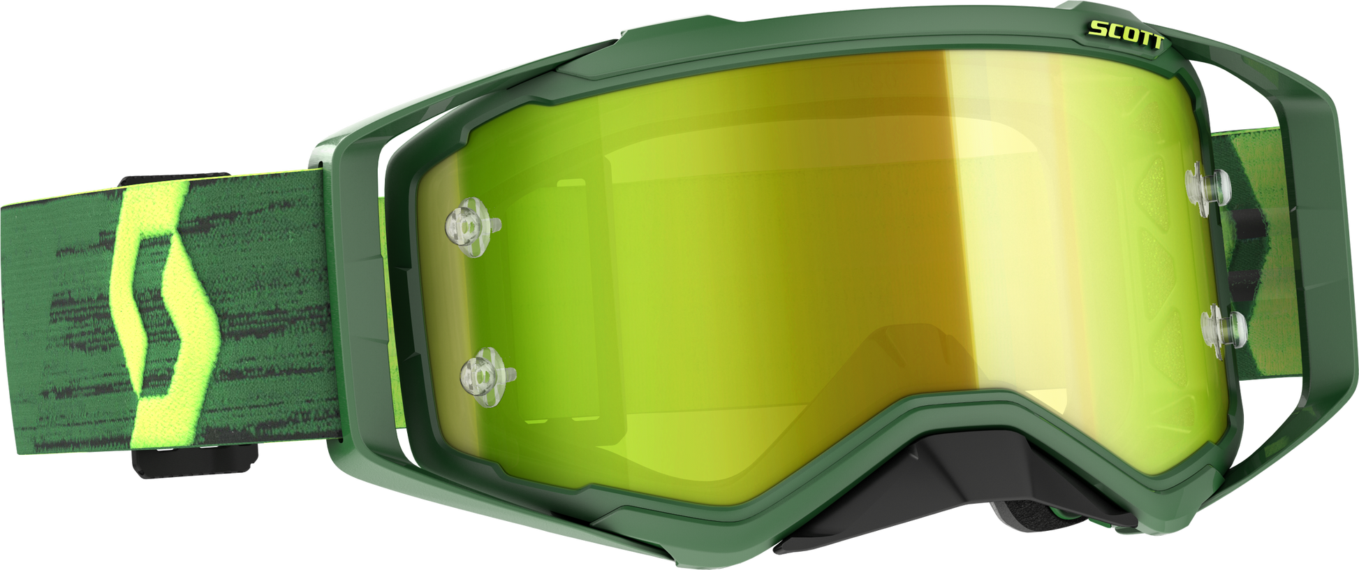 Prospect Goggle Green/ Yellow W/Yellow Chrome Works
