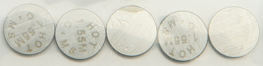 Valve Shims 9.48x1.55mm 5/Pk