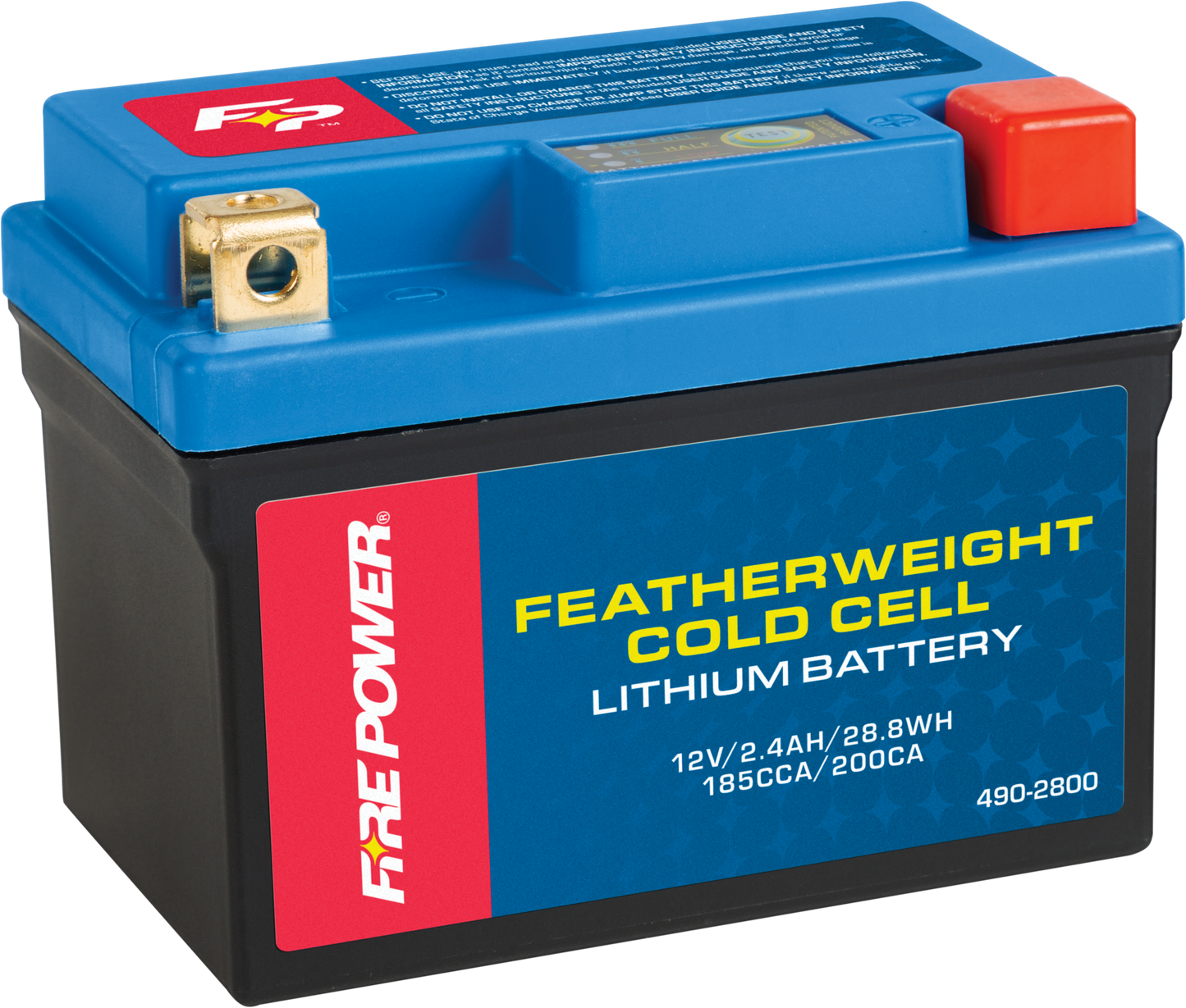 Coldweather Lithium Battery 185 Cca Hjtz7s Fp B C