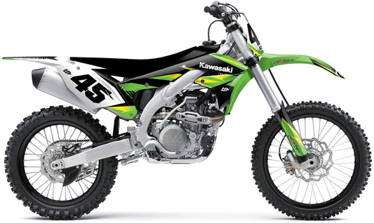 2016 Amped Kawasaki Graphics Kit