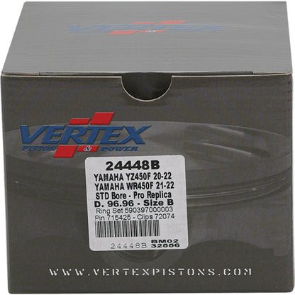 Piston Kit Forged 96.96/Std 12.8:1 Yam