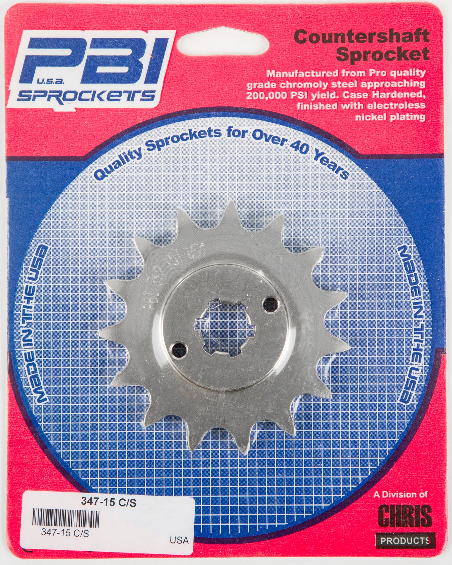 Front Cs Sprocket Steel 15t 520 Yam