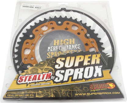 Rear Stealth Sprocket Alu/Stl 46t 520 Gld Kaw