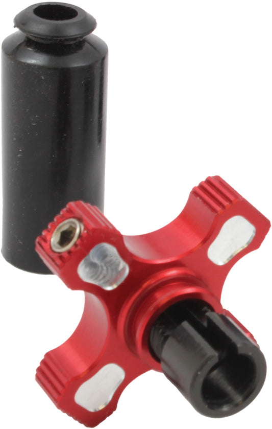 Elite Perch Thumbwheel Assembly W/Hot Start (Red
