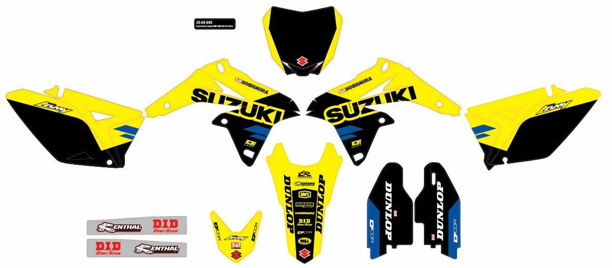 Comp Kit Suzuki Army White Bg