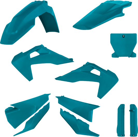 Full Plastic Kit Hus Teal Metallic