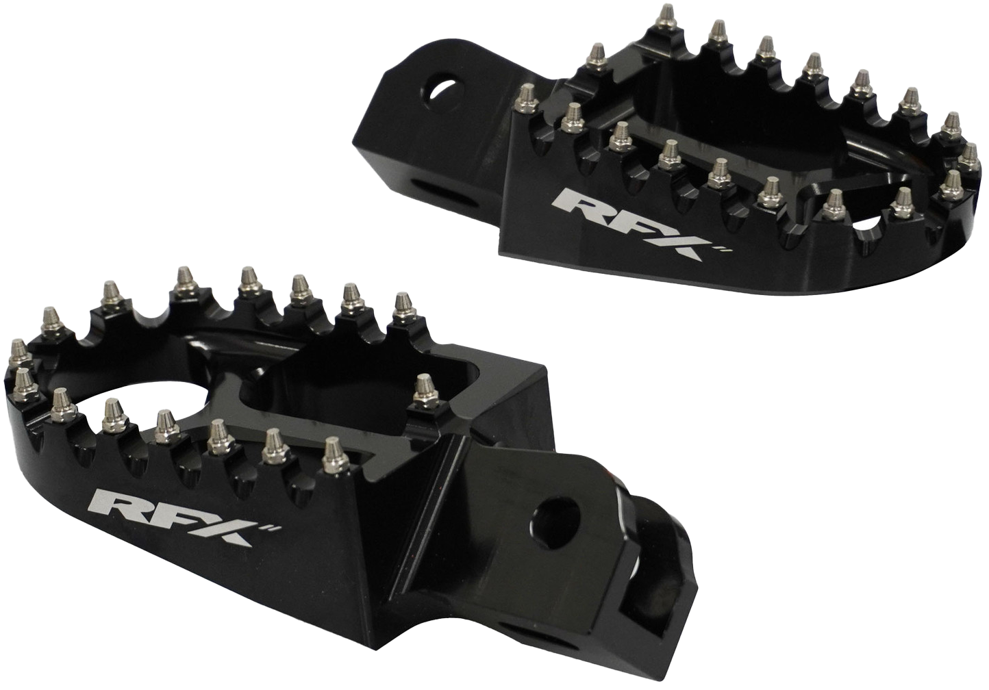 Footpegs Black Triumph