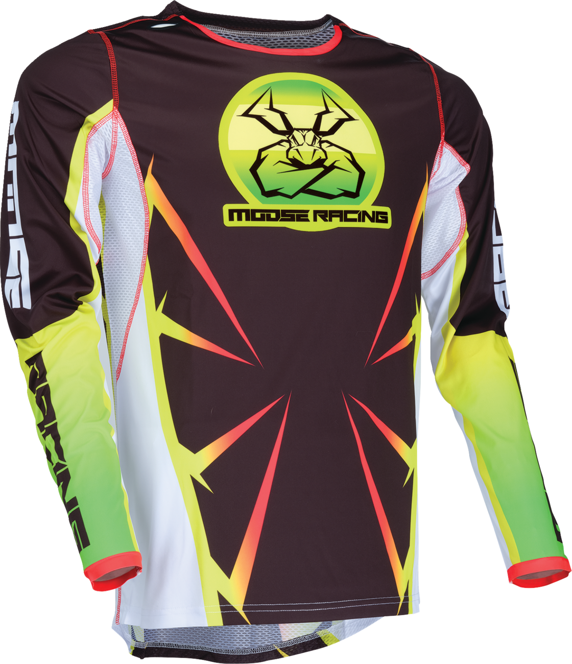 MOOSE RACING Agroid Jersey - Black/Yellow/White - XL 2910-7920