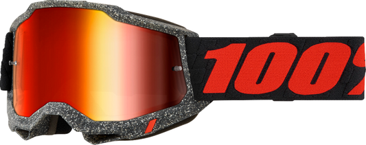 100% Accuri 2 Red Glass Goggle