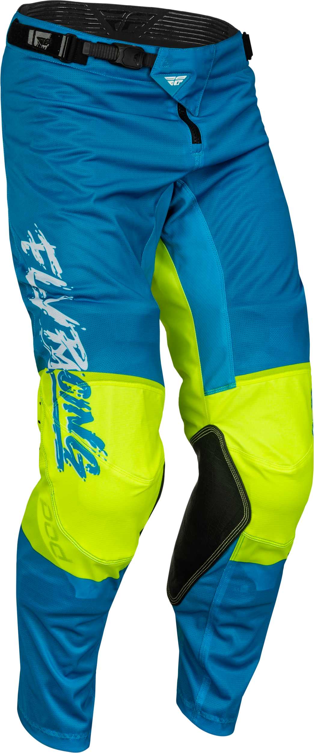 Youth Kinetic Mesh Khaos Pants Blue/White/Hi Vis Sz 22