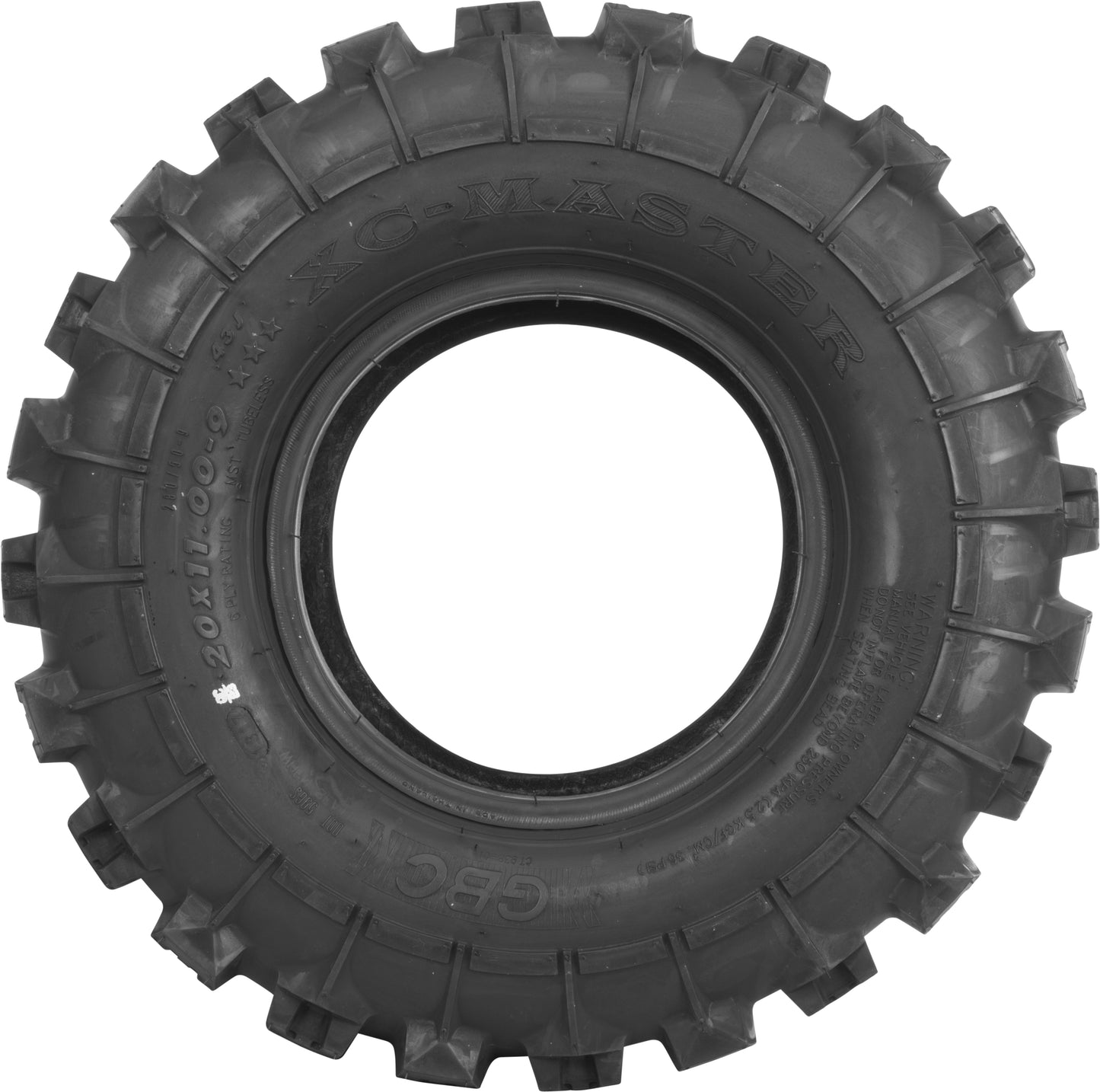 Tire Xc Master Rear 20x11 9 Bias Lr341lbs