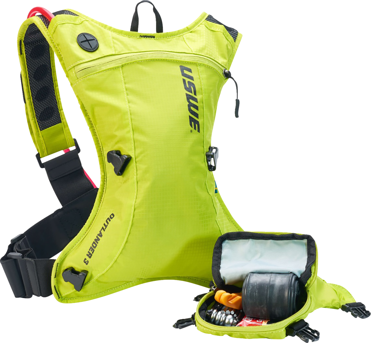USWE Outlander Hydration Pack - 3L - Yellow 2031002