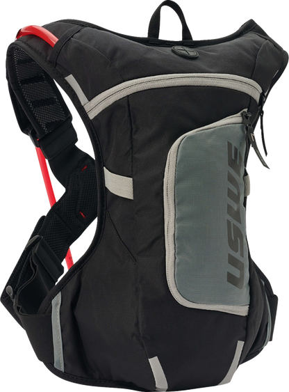 USWE Moto Hydration Pack - 4L - Black/Gray 2043401