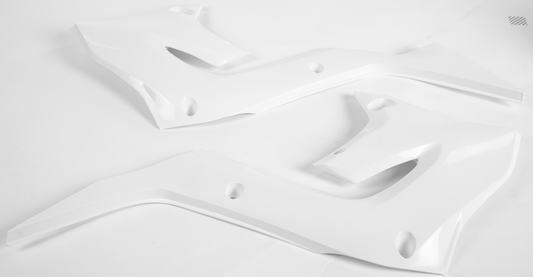 Radiator Scoops Restyling White Kaw