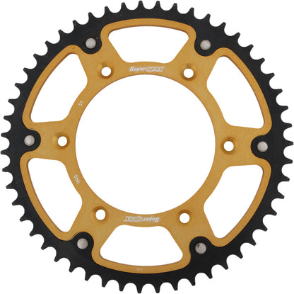 Rear Stealth Sprocket Alu/Stl 51t 520 Gld Husq/Ktm