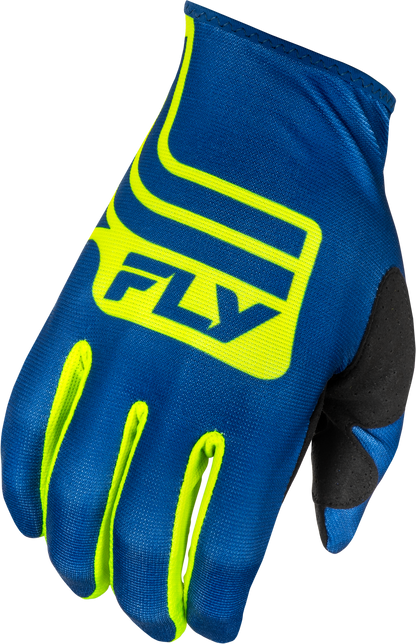 Youth Lite Lancer Gloves Navy/Hi Vis Yl