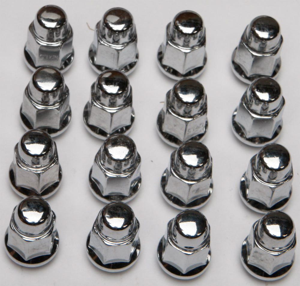 16/Pk 12mmx1.50 Tapered Lug Nuts 60'