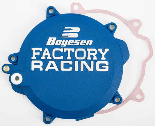 Factory Racing Clutch Cover Husky Blue