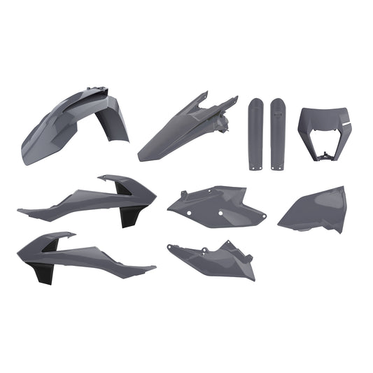 Enduro Kit With Mask Nardo Grey Ktm