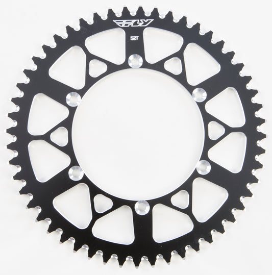 Rear Sprocket Aluminum 52t 520 Blk Kaw/Suz