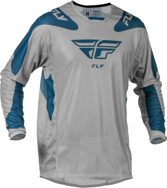 Kinetic Mesh Sym Jersey Grey/Blue Md