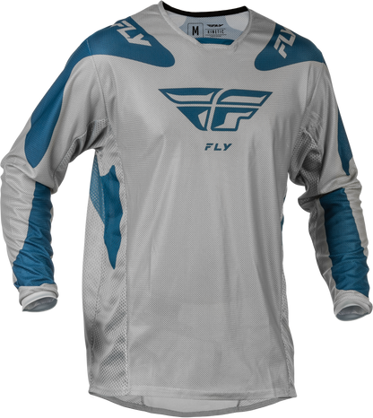 Kinetic Mesh Sym Jersey Grey/Blue Lg