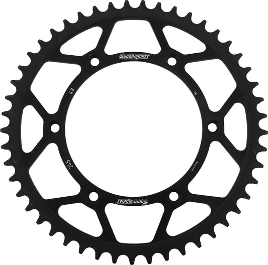 Rear Sprocket Steel 49t 520 Blk Yam